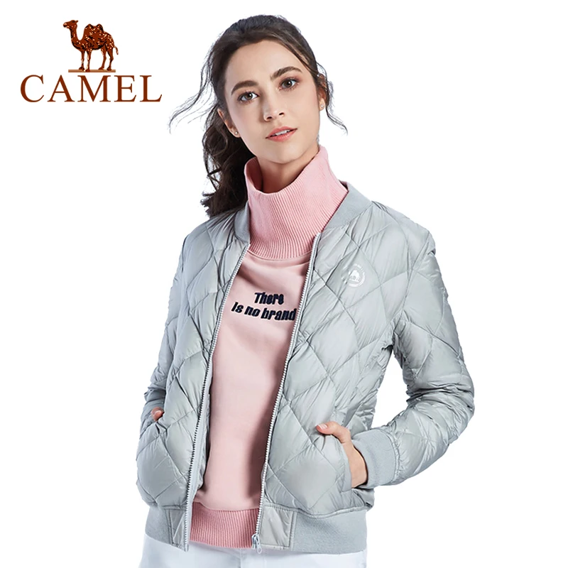 CAMEL женский мужской пуховик Northface Goose Northface наружное ветрозащитное пальто короткий карман