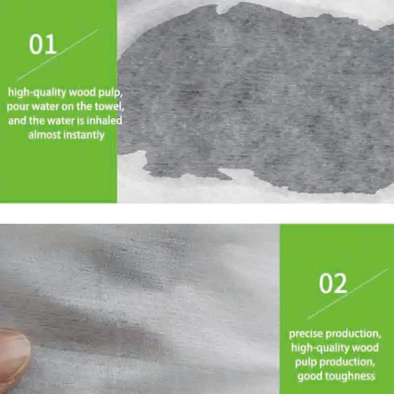 Одноразовая салфетка для лица ног полотенце из древесной целлюлозы ногтей