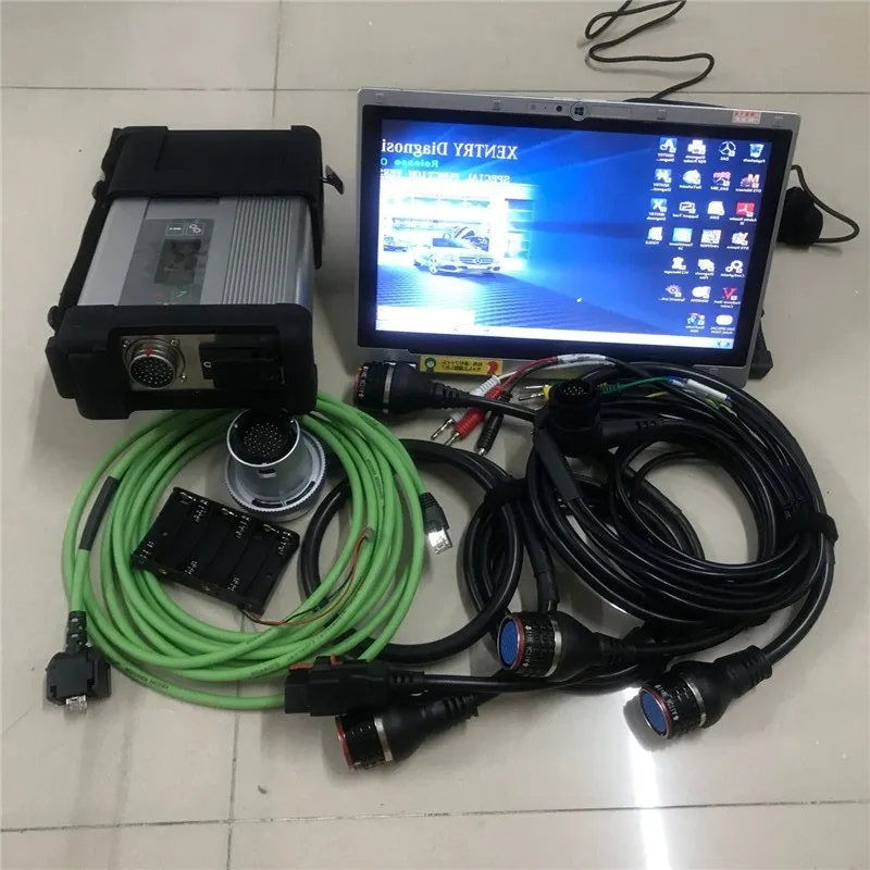 

Star diagnosis sd compact connect 5 mb c5 с Win 11 OS 480gb SSD программным обеспечением v2022.06 с б/у ноутбуком CF-AX2 i5 4g готов к использованию