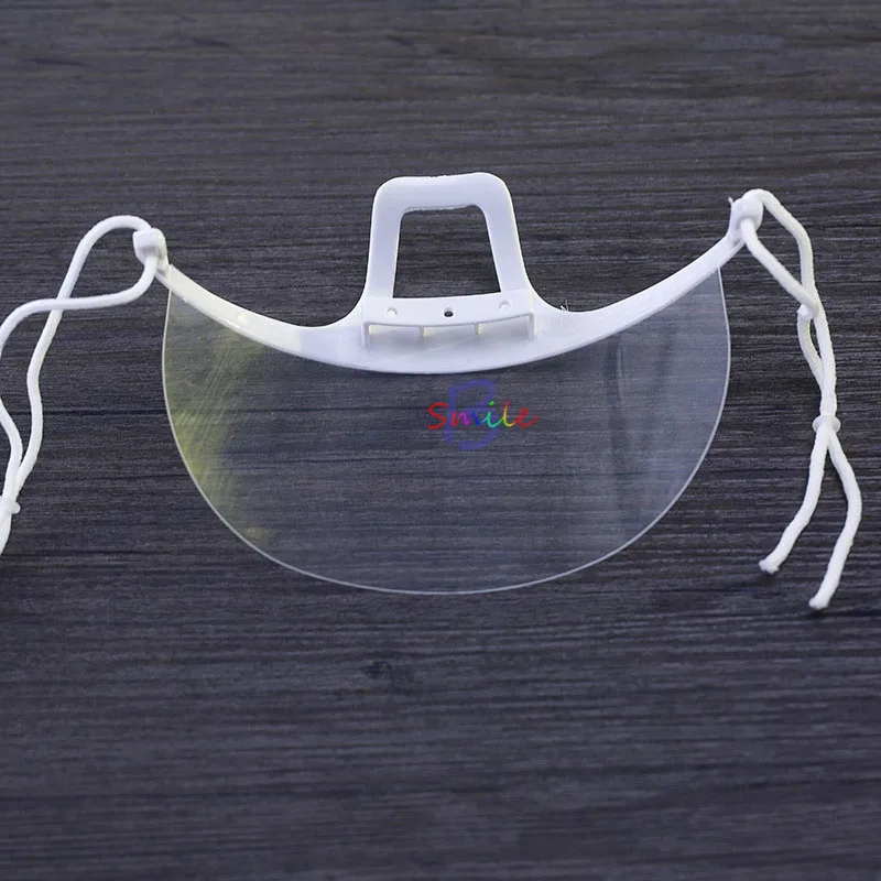 

10pcs/pack Plastic Anti-fog Clear Mask Permanent Prevent Spittle Makeup Tattoo SuppliesTransparent Lens For Tattoo Accessory