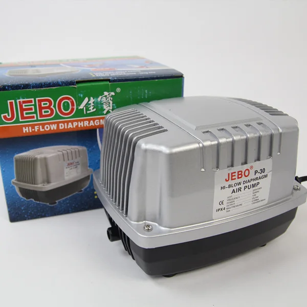 P30 JEBO P30 высокомощный воздушный компрессор ферма большой объем воздушный насос сверхтихий кислородный насос для аквариума - Цвет: P30
