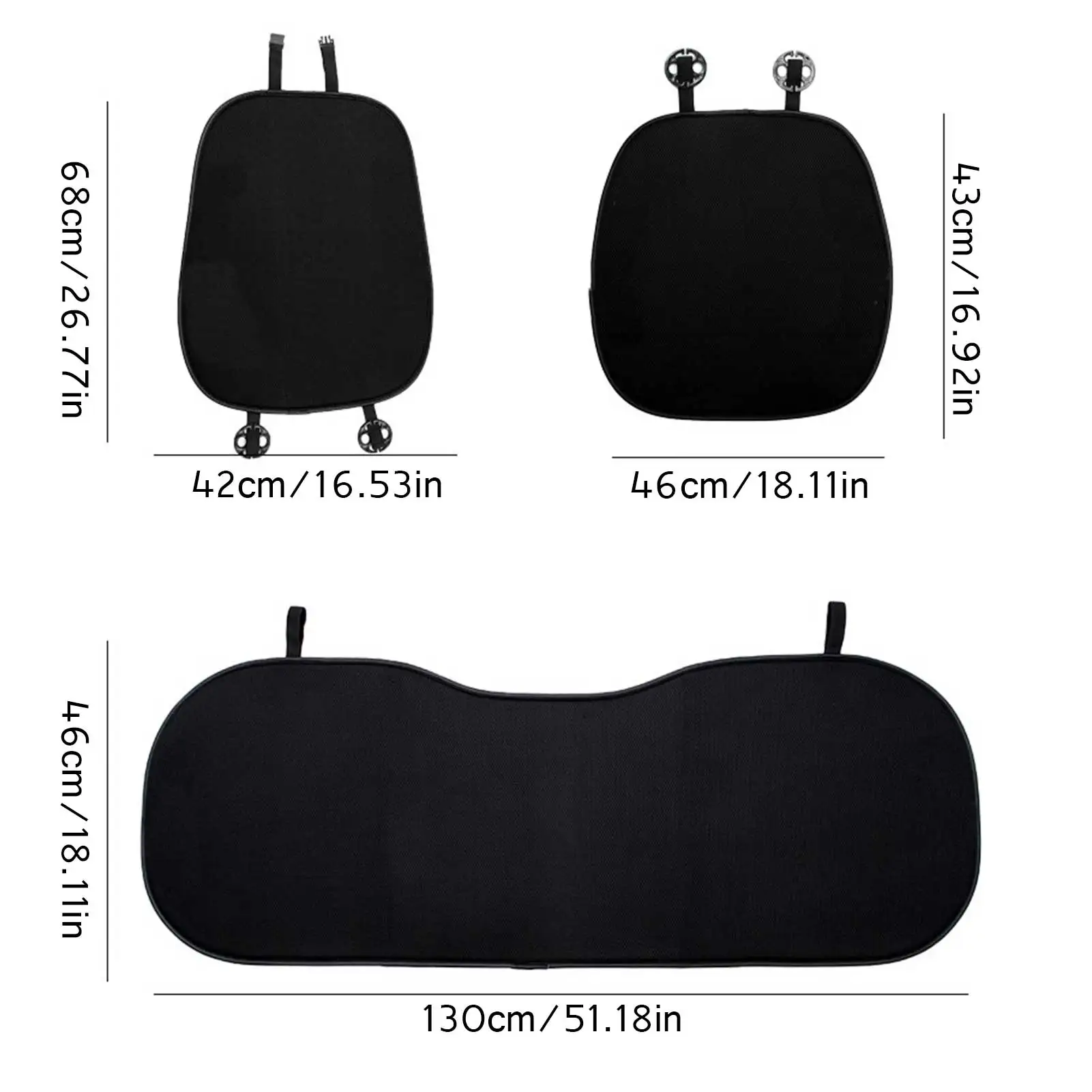 1 шт. летняя крутая шелковая Автомобильная подушка для сиденья Универсальная