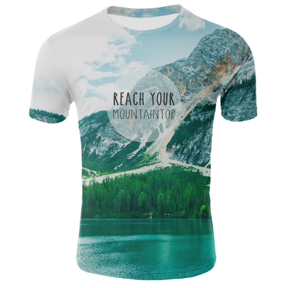 

Funny men's and women's short-sleeved T-shirts 3D printing casual T-shirts all-match 2021 version