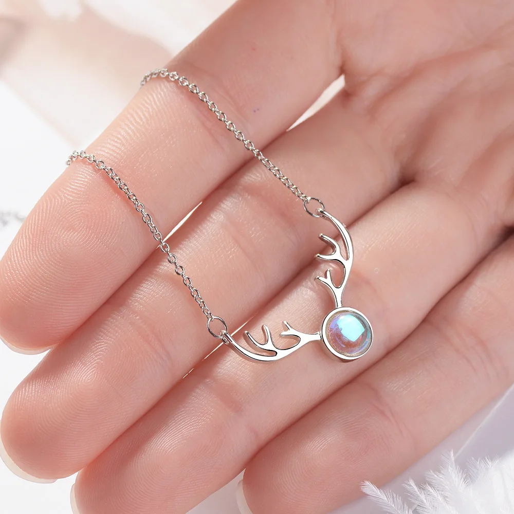 MEETSOFT посеребренное ожерелье с подвеской Минималистичная цепочка для ключиц