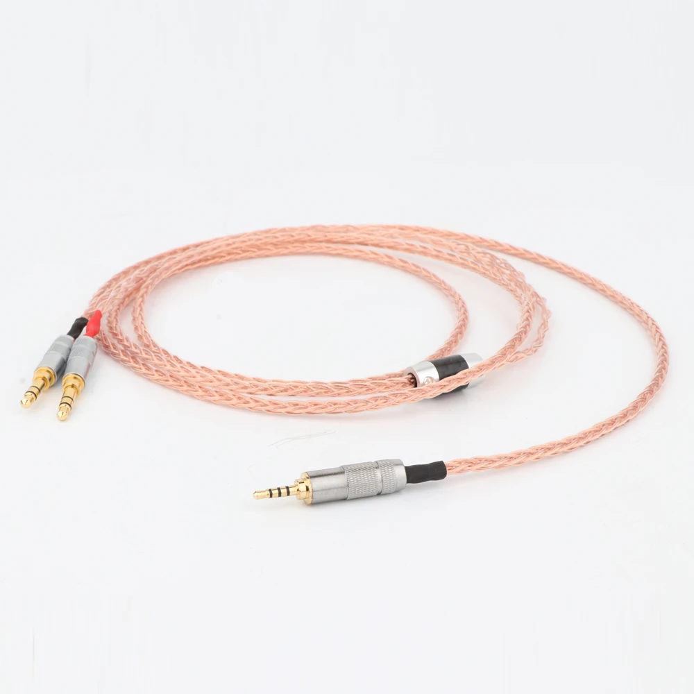 

Hifi 8 core OCC 2.5mm TRRS Balanced Litz braid Headphone Upgrade Cable for MDR-Z7 Z7M2 MDR-Z1R D600 D7100
