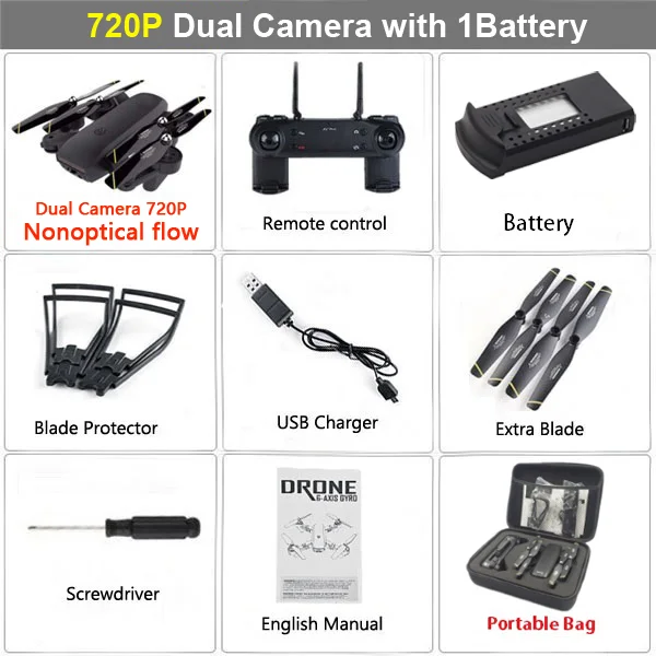 720P Black 1B Bag LAUMOX M70 FPV Дрон оптический с 4K HD камерой Дрон wifi следует за мной Вертолет радиоуправляемый Дрон Радиоуправляемый квадрокоптер Дрон VS SG906 - Цвет: 720P Black 1B Bag
