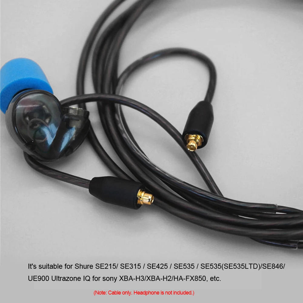 Сменный проводной аудиокабель для наушников Shure SE215/ SE315 / SE425 SE535 UE900 разъем 3 5 мм |