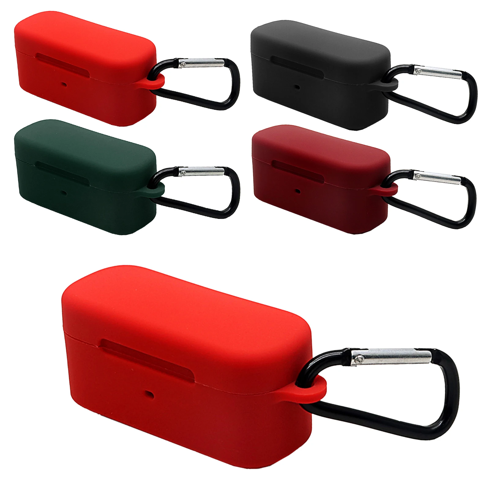 

Новый Портативный силиконовый чехол с защитой от пота Защитная крышка для електронный T1 Lite зарядным устройством чехол для наушников сумка ...