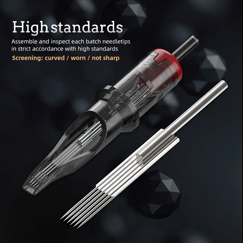 Новый картридж игл для татуажа одноразовые 20 шт. тату вращающаяся машина ручка