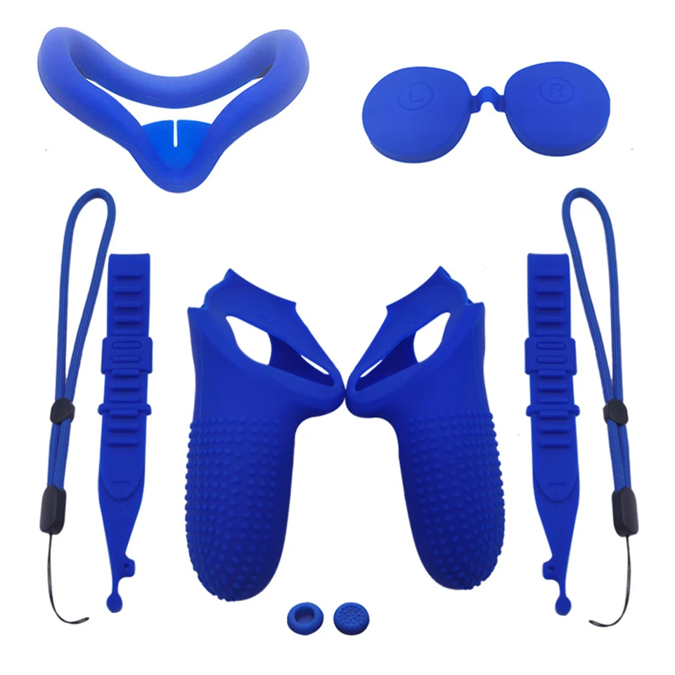 Набор силиконовых защитных чехлов для Oculus Quest 2 чехол глаз с сенсорным