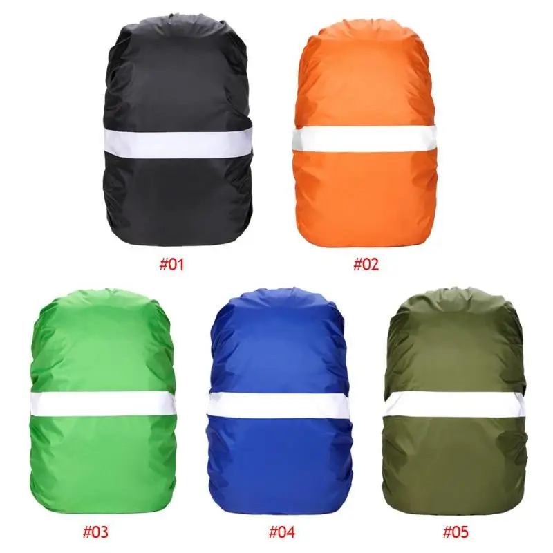 Adjustable Waterproof Dustproof Backpack Bag Reflective Dust Rain Cover | Спорт и развлечения