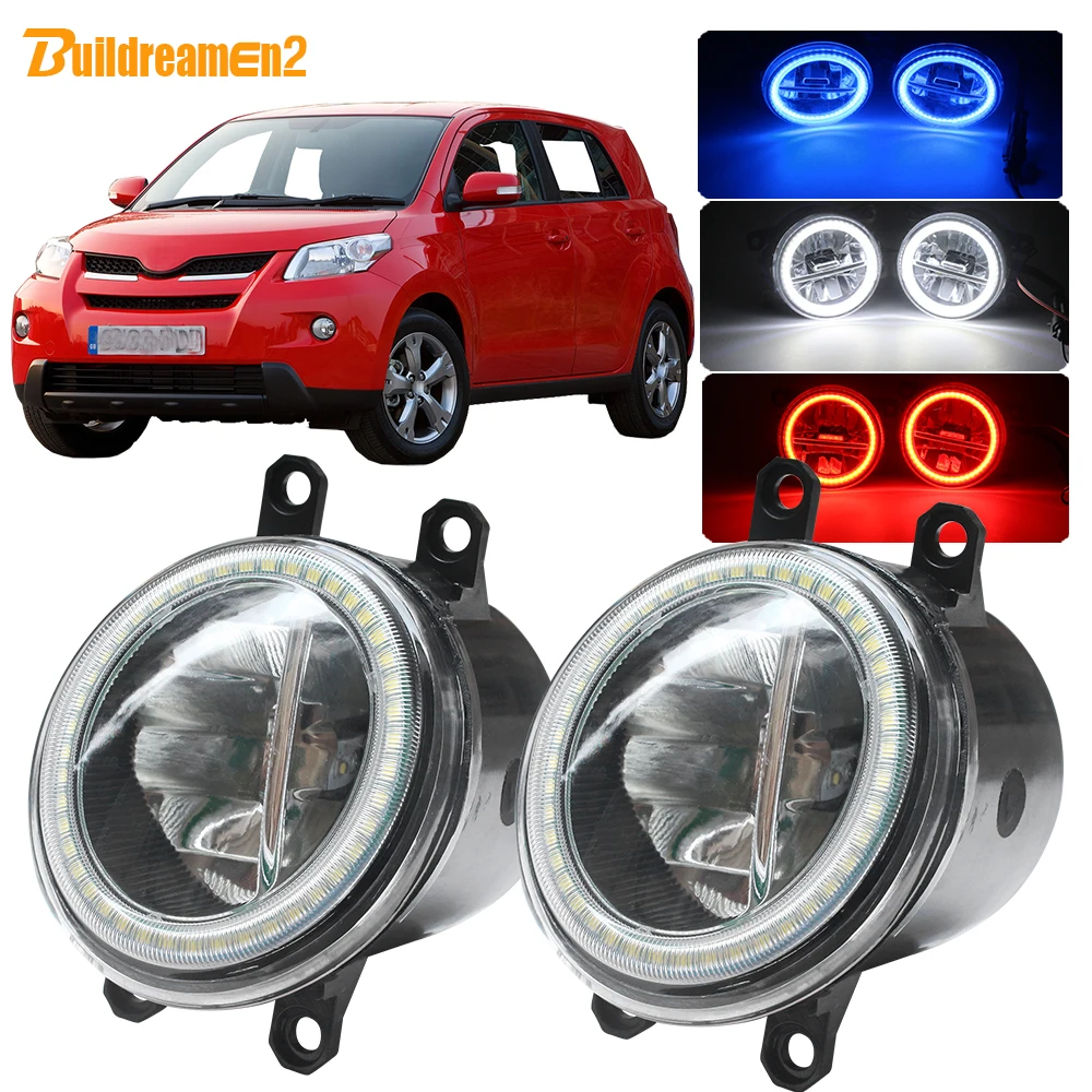 Buildreamen2 для Toyota Urban Cruiser 2009 2014 автомобиля H11 светодиодный туман светильник Ангел