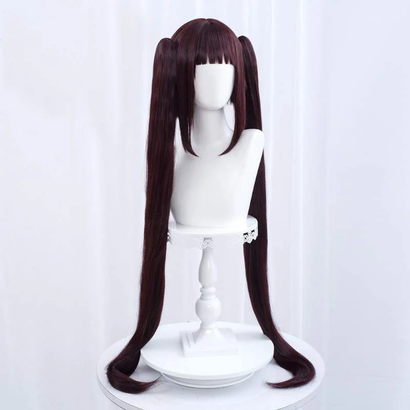 Парик для косплея Chocola NEKOPARA термостойкие синтетические волосы шоколадного цвета