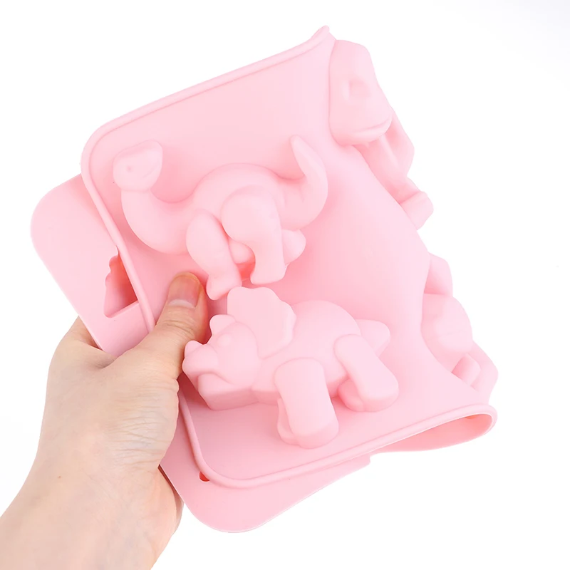 Силиконовые формы для торта в виде динозавра Детская мультяшная форма шоколада