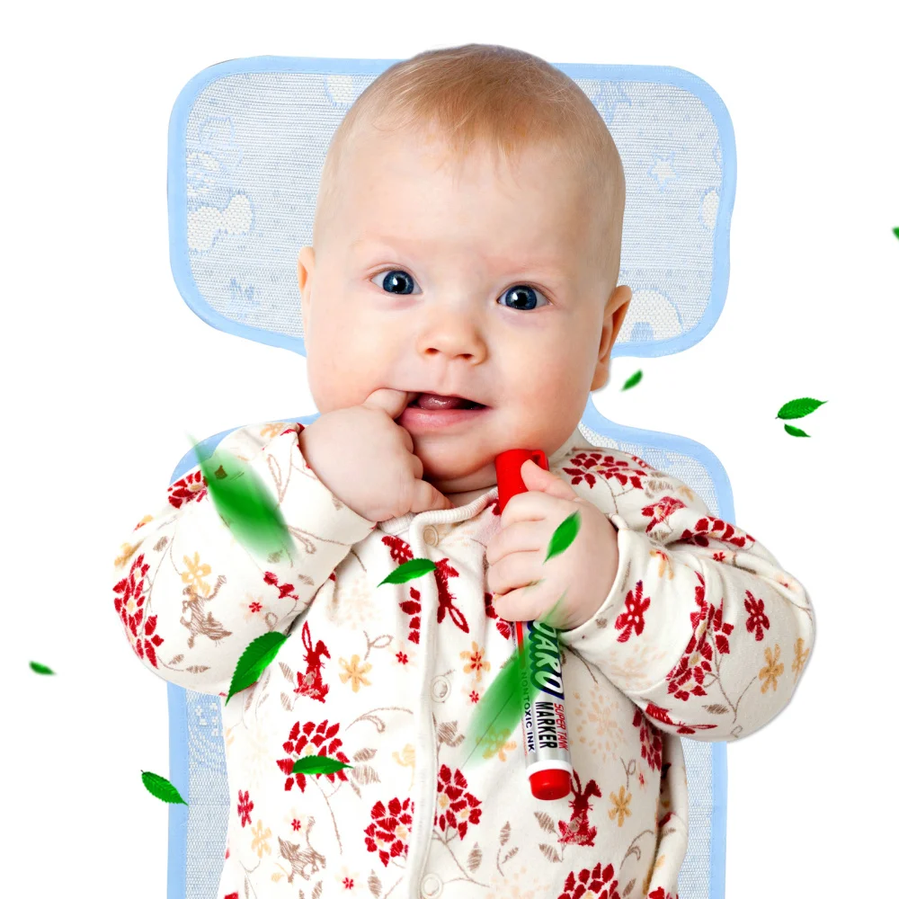 

1pc Baby Cooling Seat Mat Baby Carriage Pad Infant Summer Cushion Cover