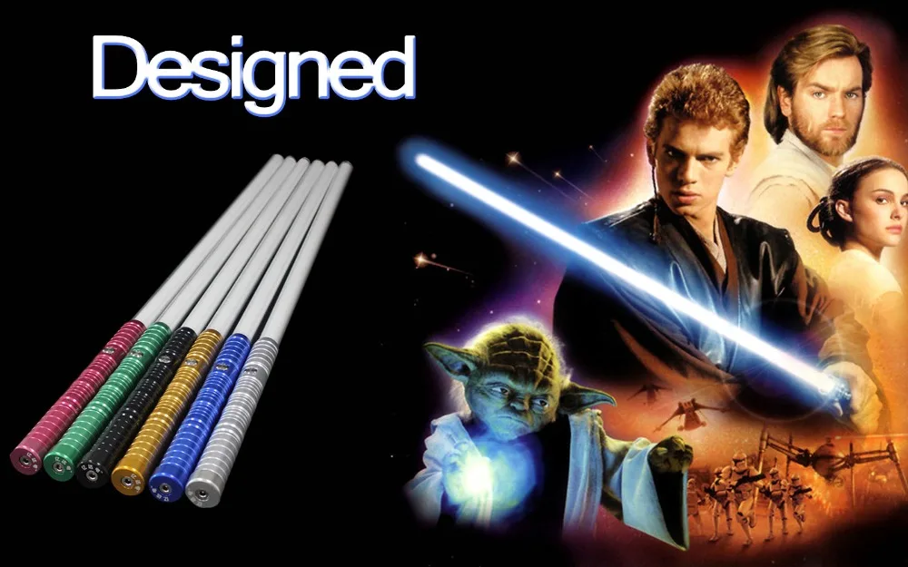 Люка звезда черная серия Скайуокер светильник Saber синий Вейдер меч 100 см