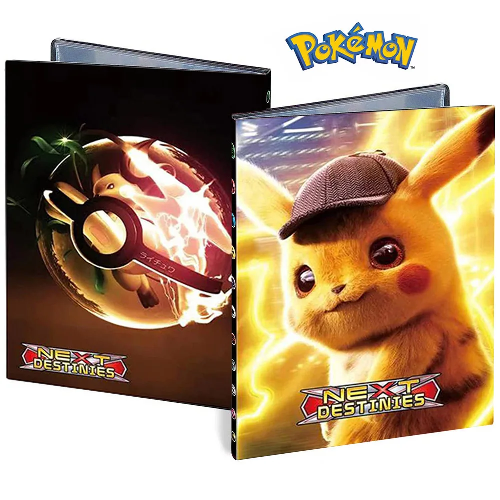 432 шт. альбом Покемон карты книги связующее Detective Pikachu Карта Папка загружены