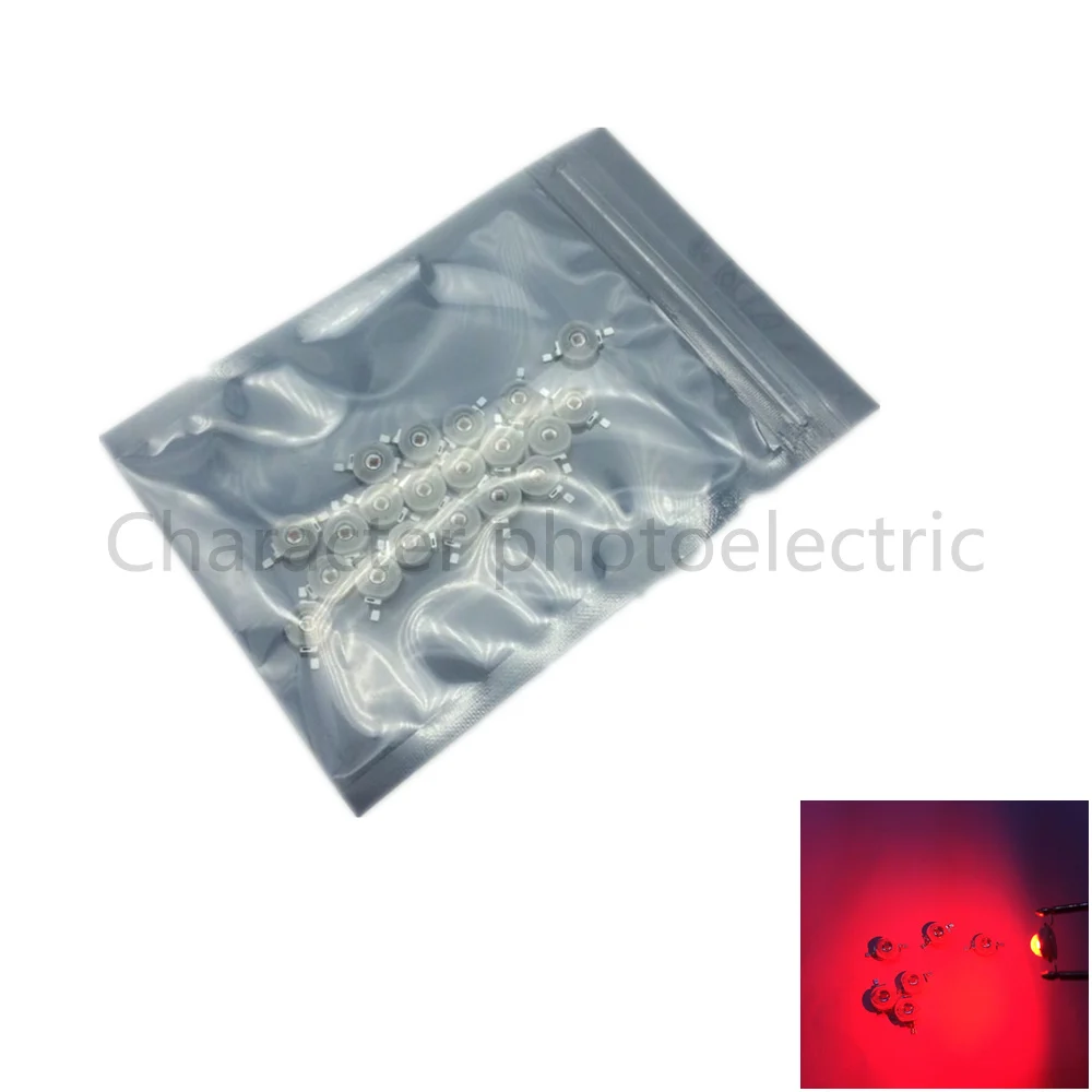 50pcs LED 1w 3w High Power Chip RGB Red Green Blue Yellow Cold White Nature Warm IR 850 940nm Light Source | Лампы и освещение