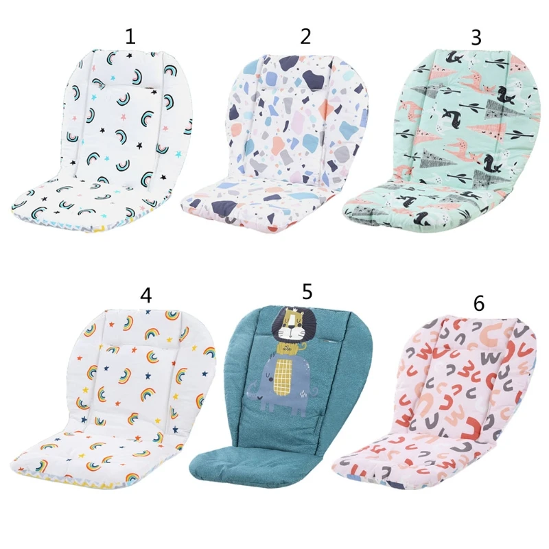 

Baby Dining Chair Cotton Pad Stroller Accessories Baby Stroller Cushion Universal Liner Mat Chair Protector Stroller