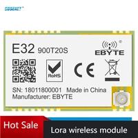 sx1276 868mhz 100mw smd wireless transceiver cdsenet e32 900t20s 915mhz ttl 5000m long range lora ipex transmitter and receiver