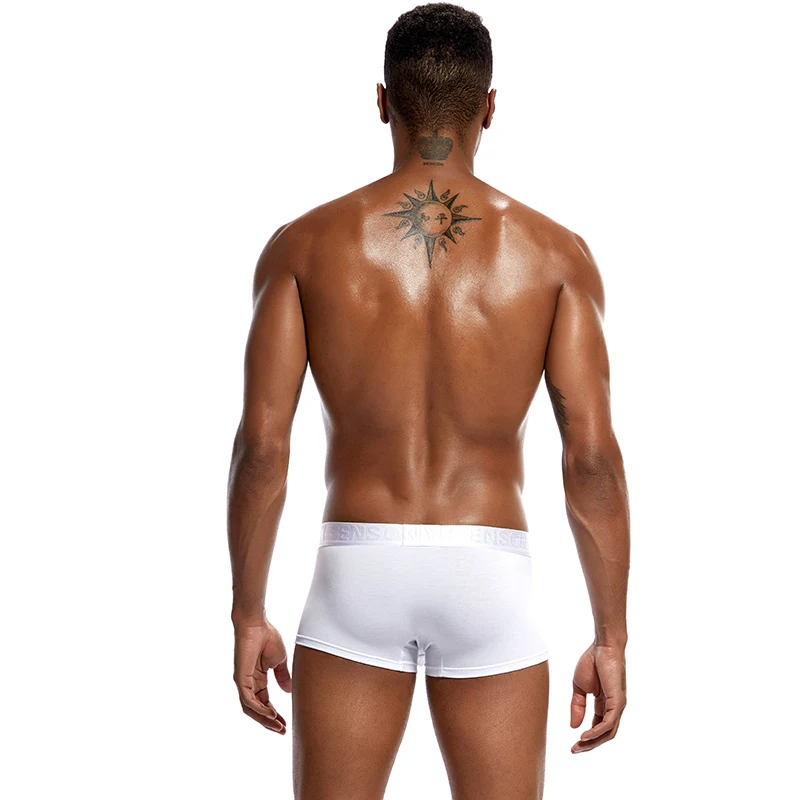 Боксеры мужские из модала и хлопка пикантное нижнее белье дышащие трусы шорты