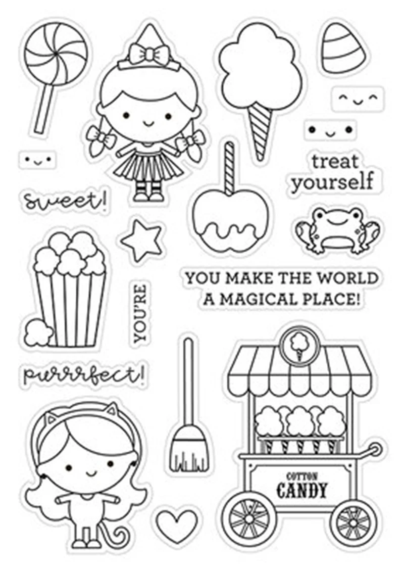 

Metal Cutting Dies and Rubber Stamps Kids Ice Cream Dessert Cart Scrapbooking Craft Stencil Card Make Album Sheet 2020 Template
