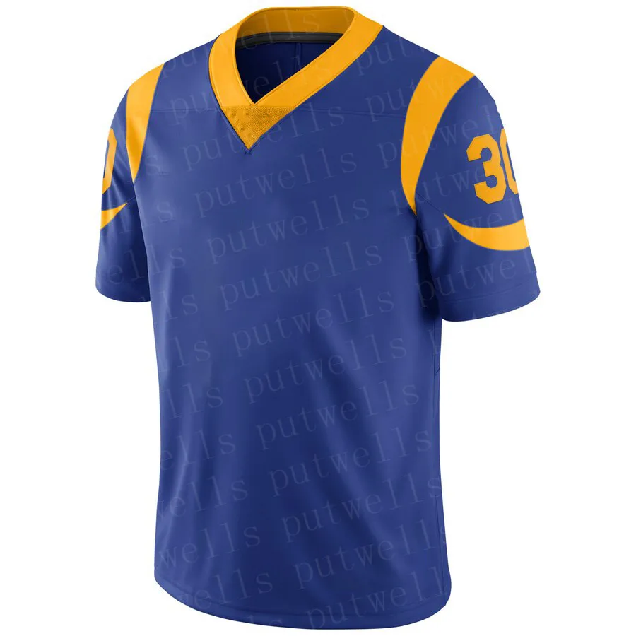 

Мужские Американский футбол Сан-Франциско Лос-Анджелеса Джерси Аарон Дональд Купер купп Джаред Гофф, Gurley ll Rodert леса майки