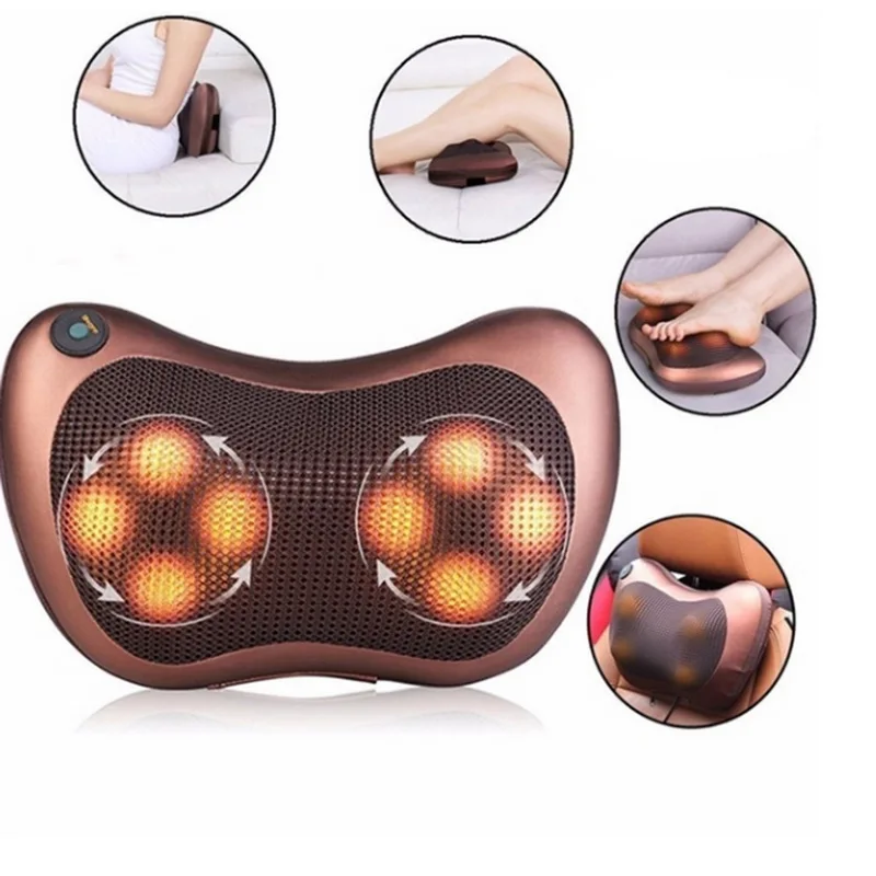 Расслабляющая массажная подушка вибратор электрическая Подушка для спины