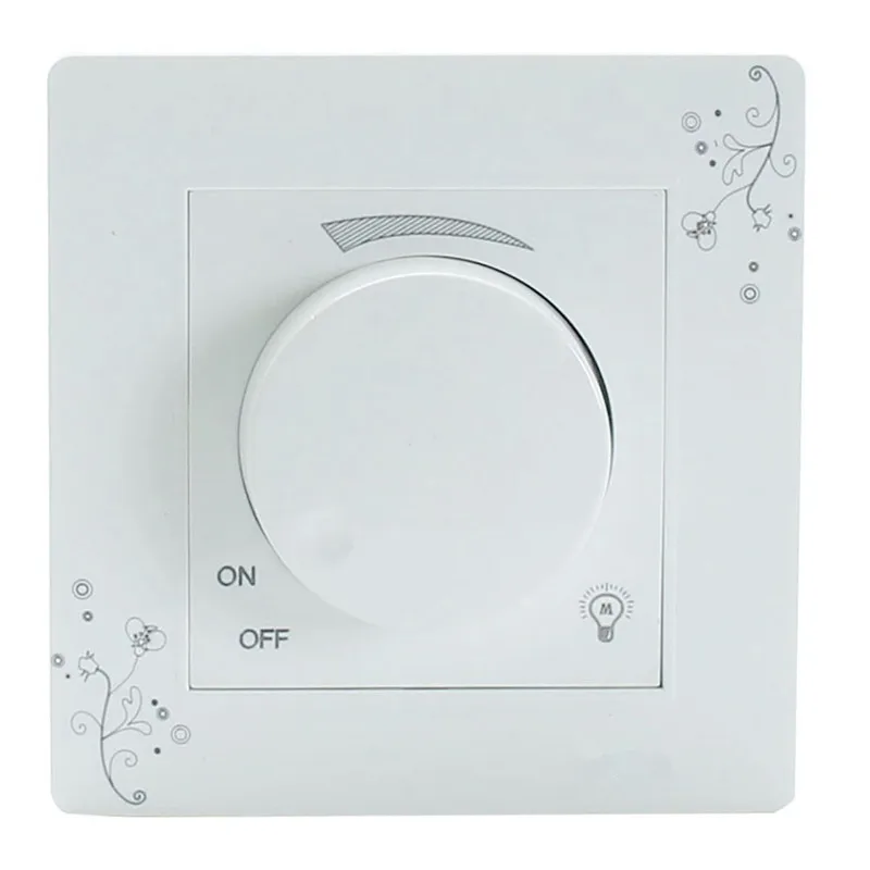 

Light Dimmer Switch Adjustable Brightness Controller Lamp Light Luminosity Wall Switch Panel AC 110-250V