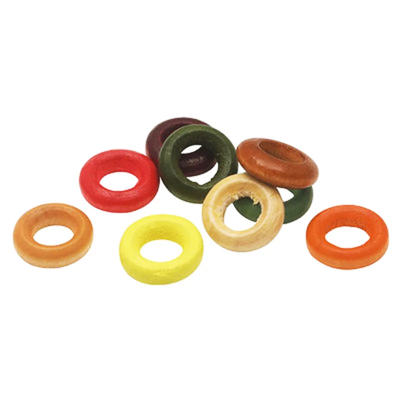 

Кольцо деревянное Детское для прорезывания зубов, 13 мм, 50/100 шт.