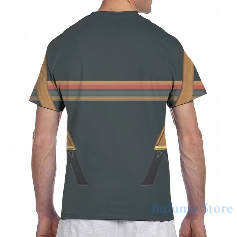 Джоди Уиттакер 13th Доктор костюм для мужчин футболка женщин со сплошным принтом