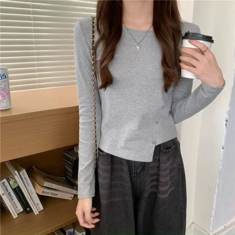 

Топы, бежевая Футболка, темно-синяя женская футболка с коротким рукавом, женская футболка, хлопковая футболка, женская футболка