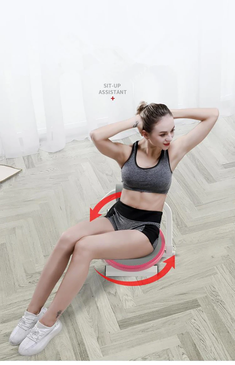 구매 접이식 의자 윗몸 일으키기 휴대용 윗몸 일으키기 다기능 기계 가정용 피트니스 체육관 장비