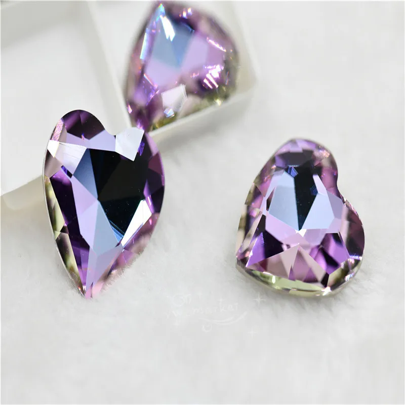 

K9 27 мм Стразы с цветными камнями, 8 шт.