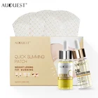 AuQuest пластырь для похудения для сексуального тела, увлажняющая эссенция 24-каратного золота и отбеливающая кожу, сыворотка с витамином C, косметический продукт