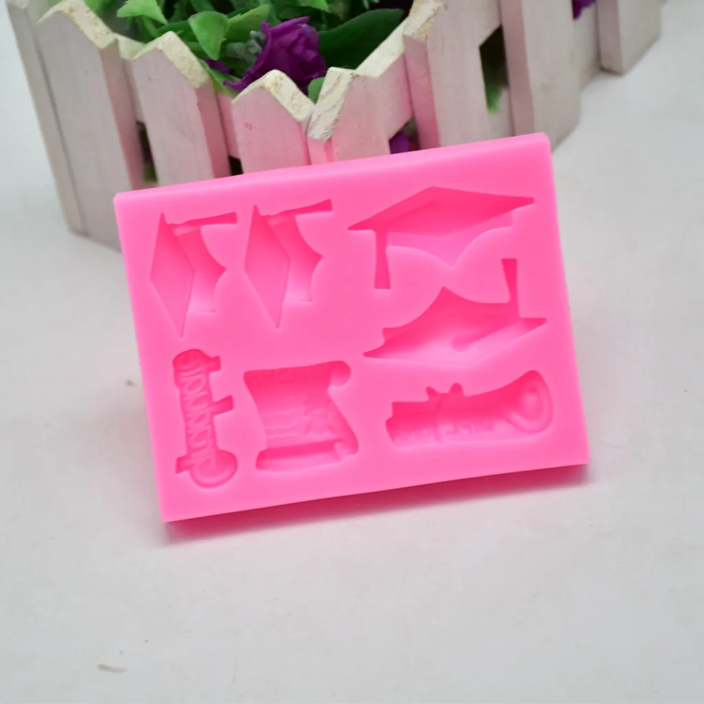 Колпачок для траншеек силиконовая форма помадки шоколада сладостей кухонный