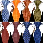 YISHLINE 8 см мужской галстук, Новый дизайнерский галстук для шеи, геометрический галстук для жениха, Свадебный галстук, мужские аксессуары, полиэстер, шелк, Прямая поставка