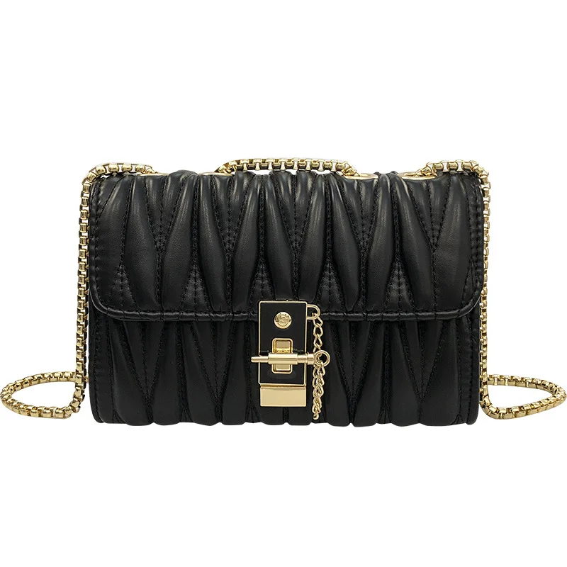 

2021 spring/summer new women's bag fashion pop Korean version chain bag one-shoulder cross-body bag