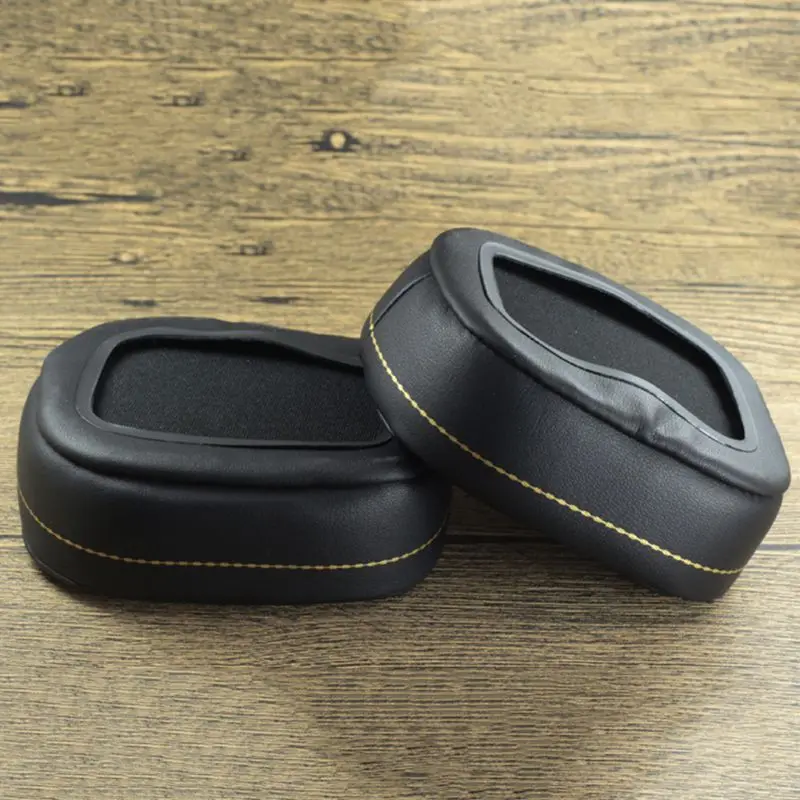 2 шт. белок кожи Earpad подушечки для наушников чехол denon AH D600 D7100 гарнитура