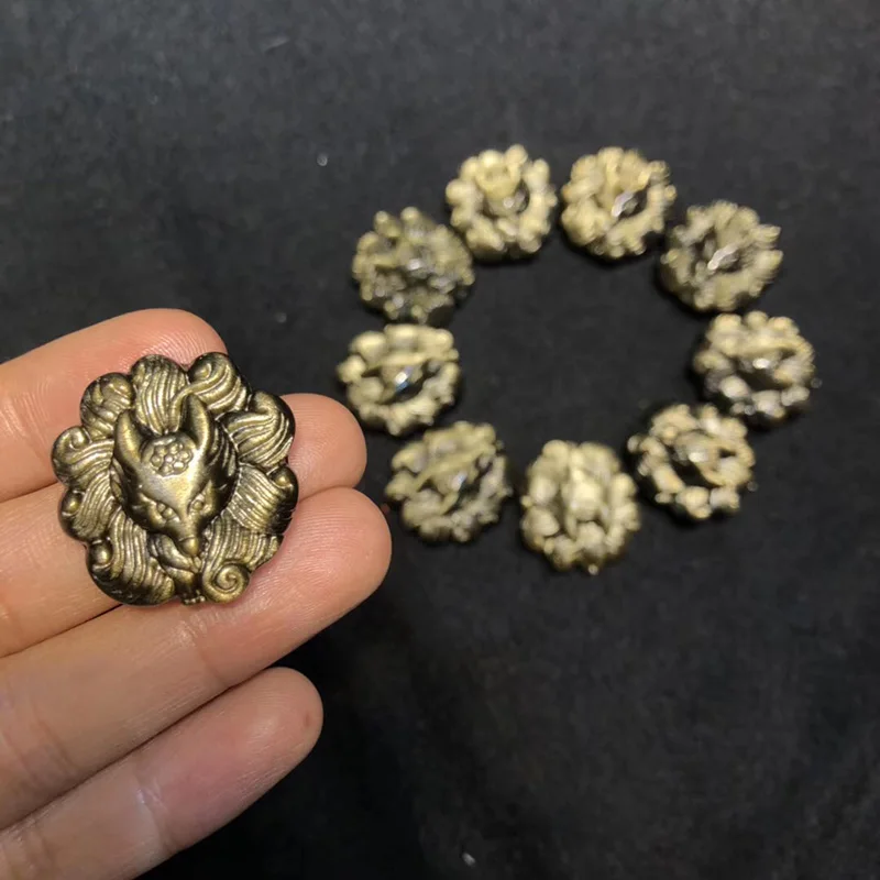 Подвески из натурального обсидиана с ожерельем для женщин и мужчин модные