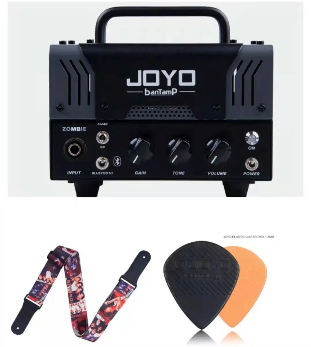 Joyo зомби II добавляет педаль переключателя канала с дизайном 6 ручками что