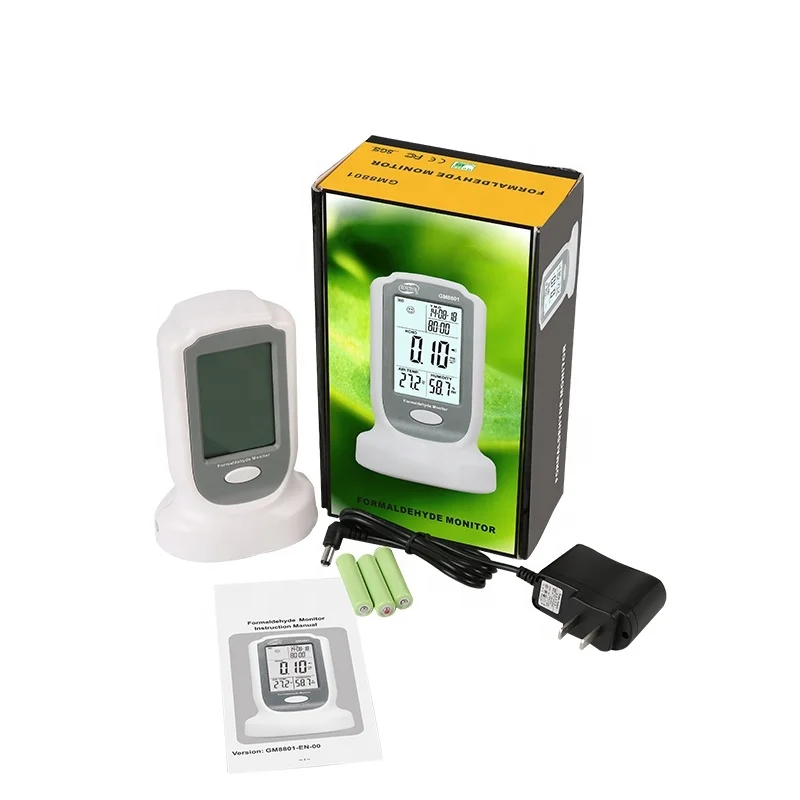 

Handheld Portable Formaldehyde Gas Detector Test Meter Analyzer