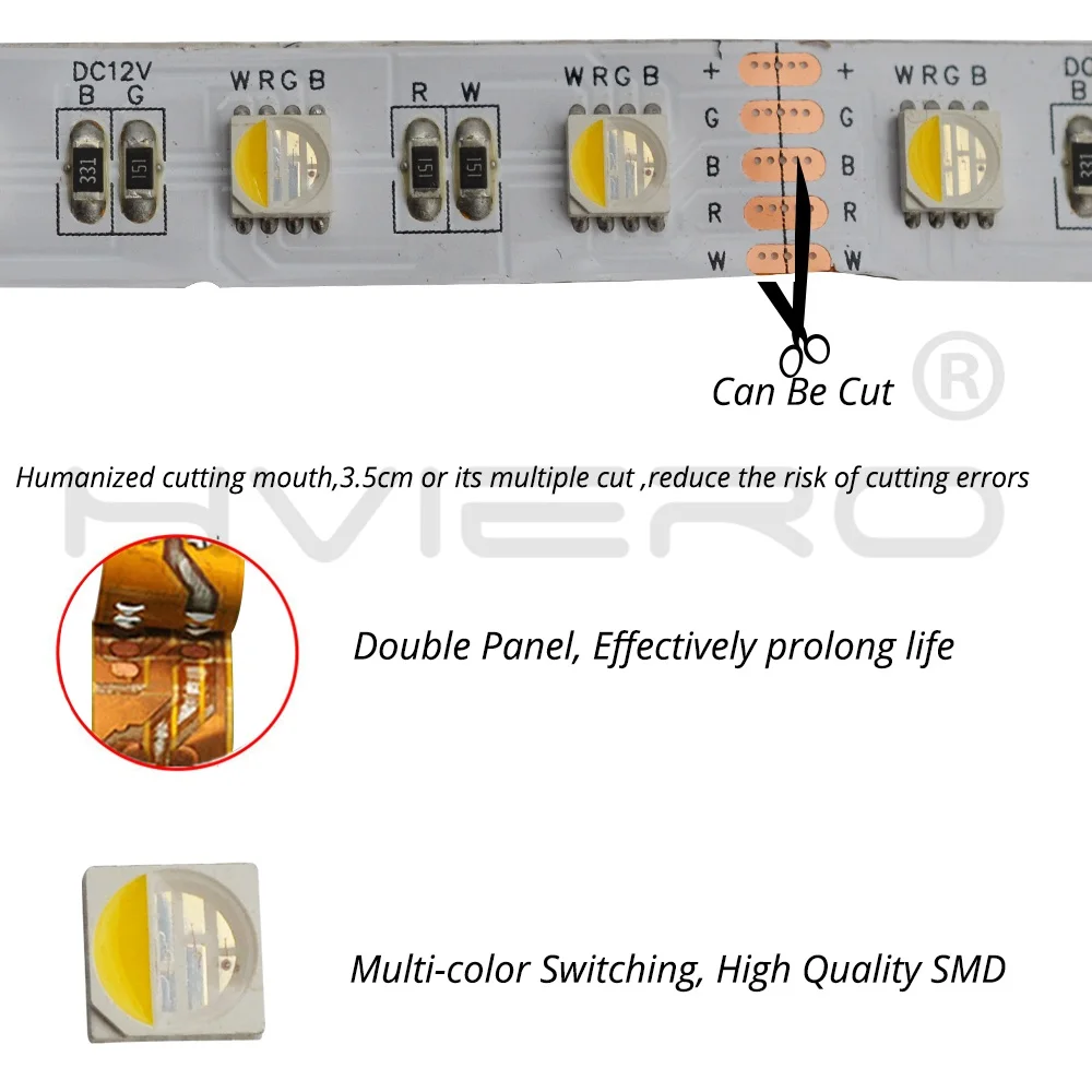 Гибкая светодиодная лента 5 м 60 светодиодов/м|Светодиодные ленты| |