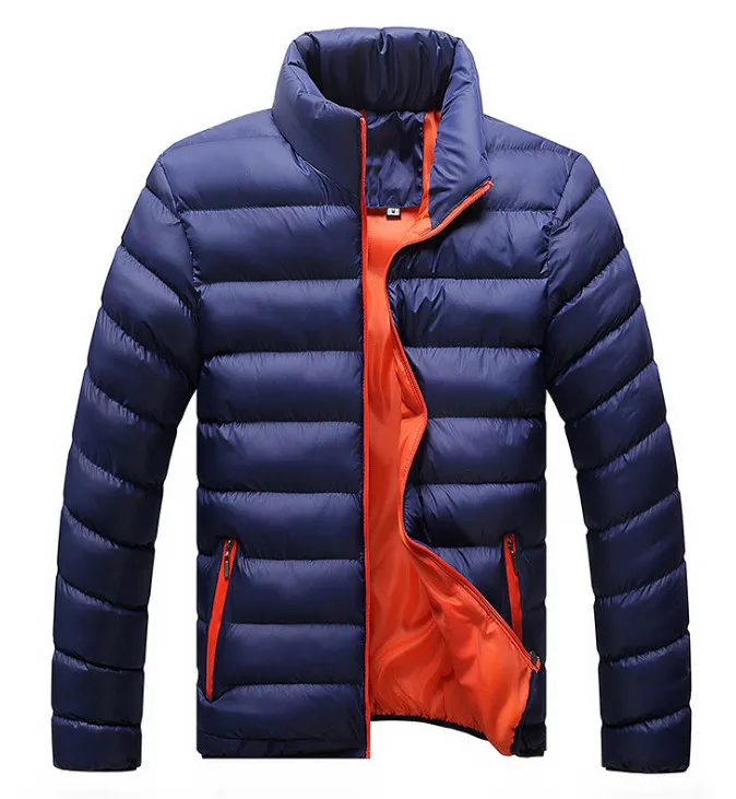 

5XL Plus Size Casual Ultralight Jacket Men Autumn & Winter Stand Collar Slim Fashion Parkas Jackets Men Waterproof Overcoat
