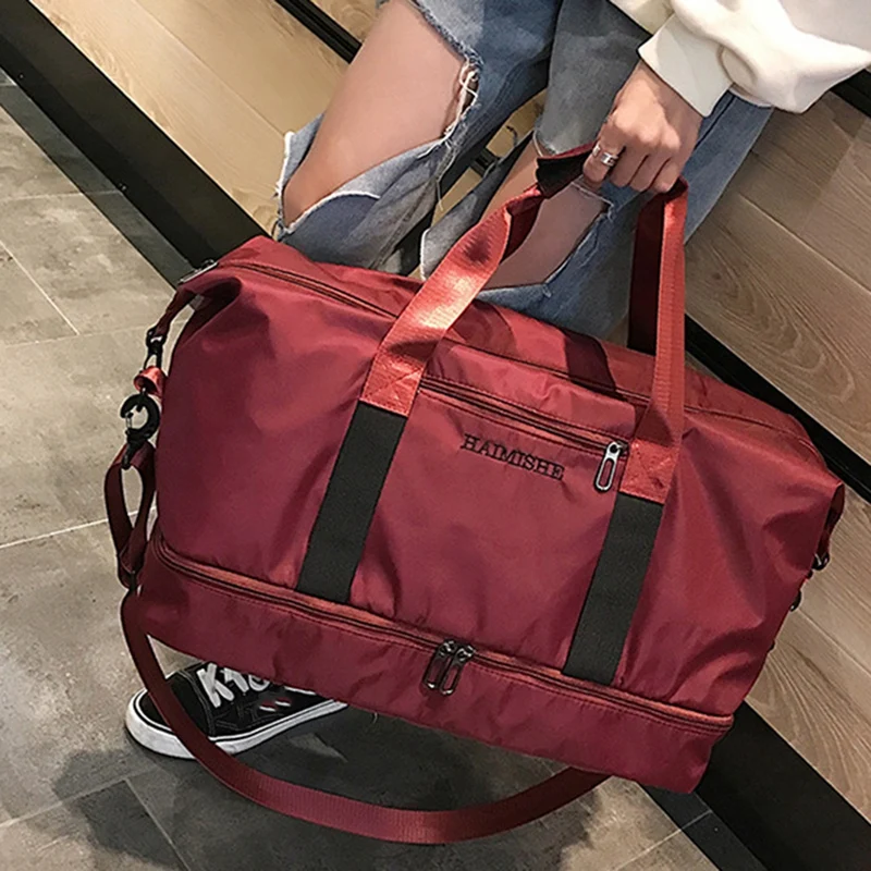 Дорожный чемодан для мужчин и женщин Водонепроницаемая спортивная сумка сухая