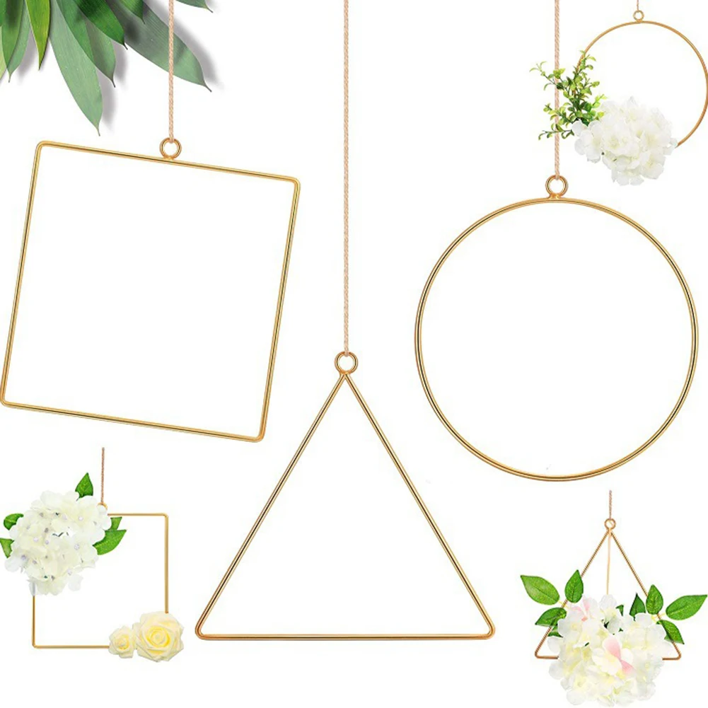 

Ring Floral Hoops Wreath Vine Hanging Wedding Party Supplies Anniversary