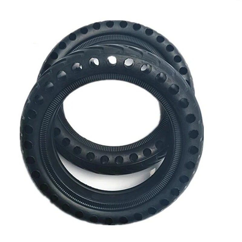 2 solid tire Для Xiaomi Mijia M365 скутер скейтборд шины твердые отверстия шины амортизатор непневматические шины демпфирования резиновые шины колеса - Цвет: 2 solid tire