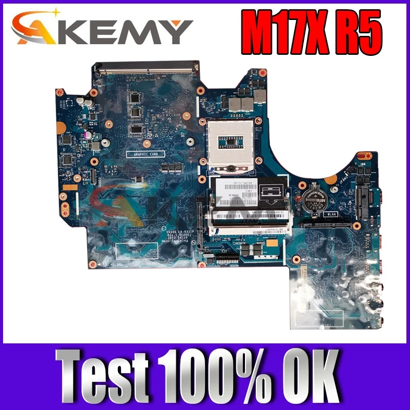 

High quality for M17X R5 M17XR5 LA-9331P CN-05RW0M 05RW0M 5RW0M WAS00 Laptop Motherboard pavilion PGA947 DDR3 100% working well
