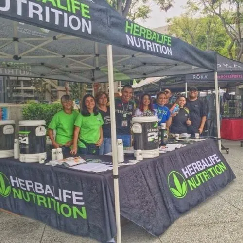 Herbalife 24 питание Мега половина галлон 64 унции встряхнуть Спортивная бутылка для воды тритан пластик черный с зеленой крышкой