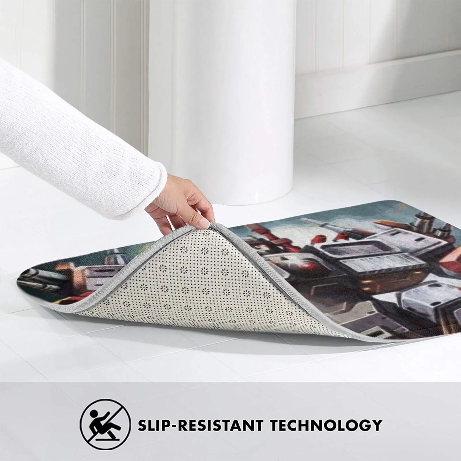 Мягкий Нескользящий Коврик Metroplex 3036 коврик подушка Autobot Bumblebee аниме мультфильм -